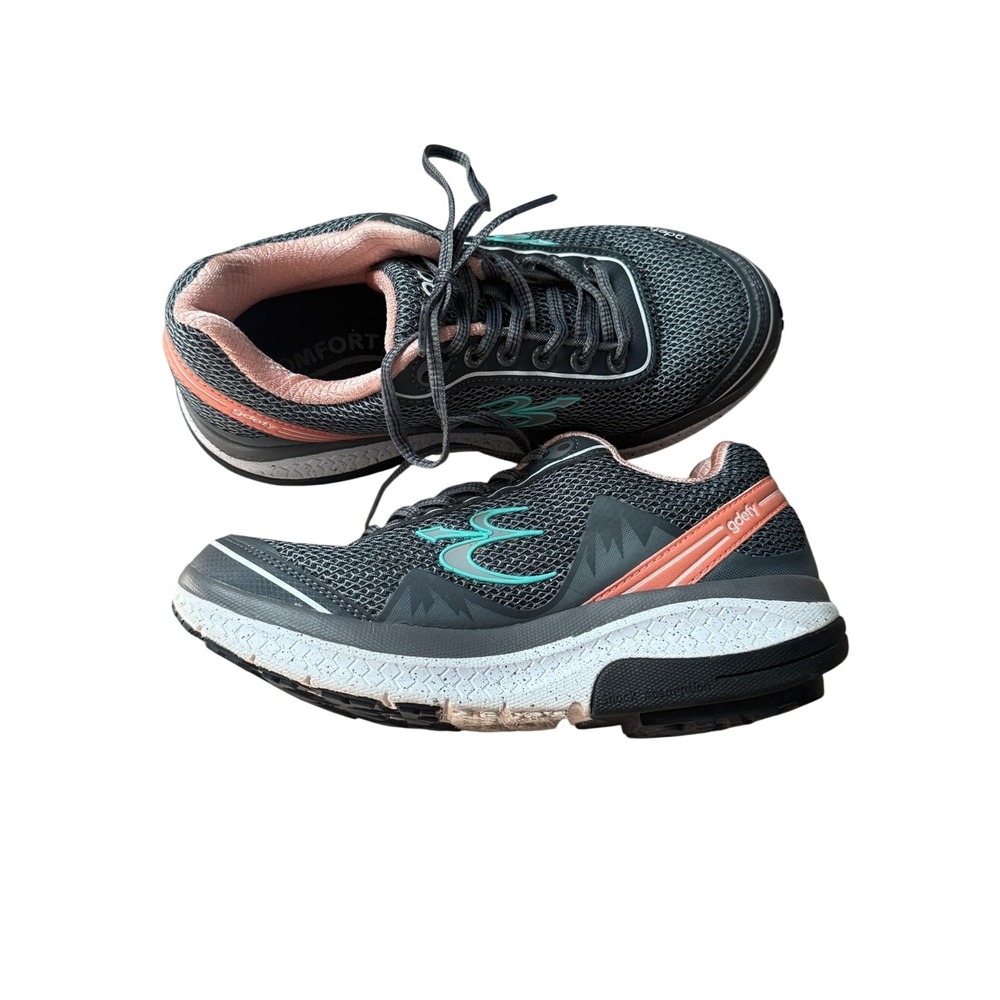 Gravity Defyer G-Defy Mighty Walk Grey Pink Athletic Running Shoes 6.5 Sporty - Picture 2 of 10